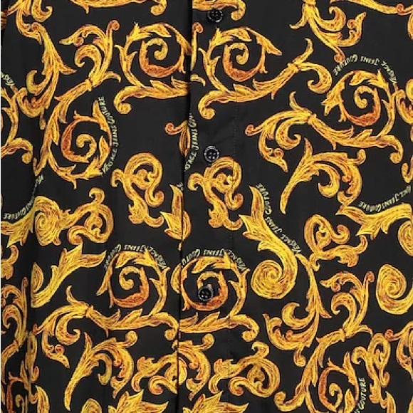 Men’s Versace Jeans Button Up Shirt Sz. XS - Picture 2 of 4